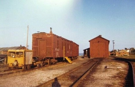 Soo Line West Yard St Ignace MI